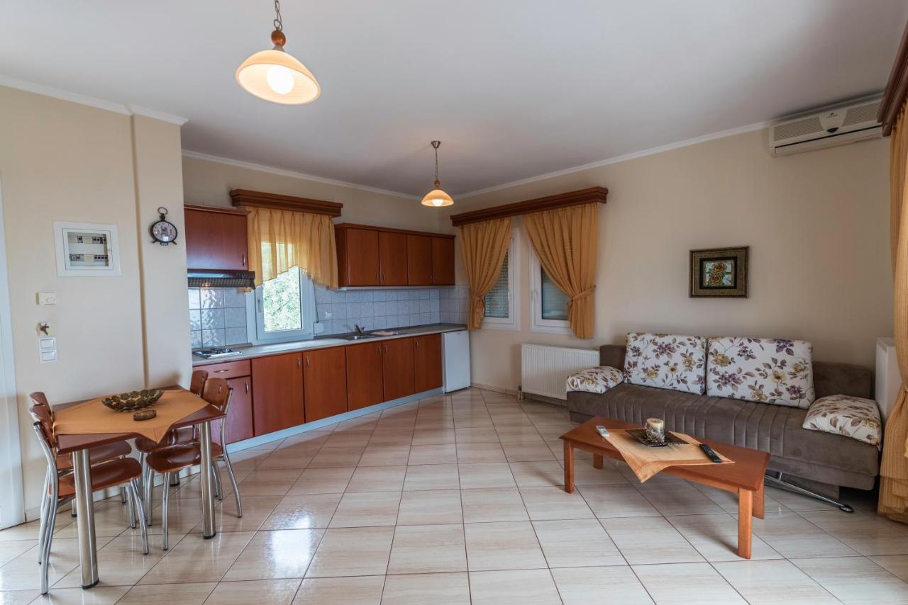 Anna Apartments Chrysi Ammoudia Exterior foto