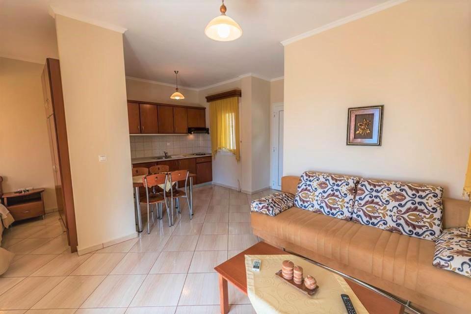 Anna Apartments Chrysi Ammoudia Exterior foto