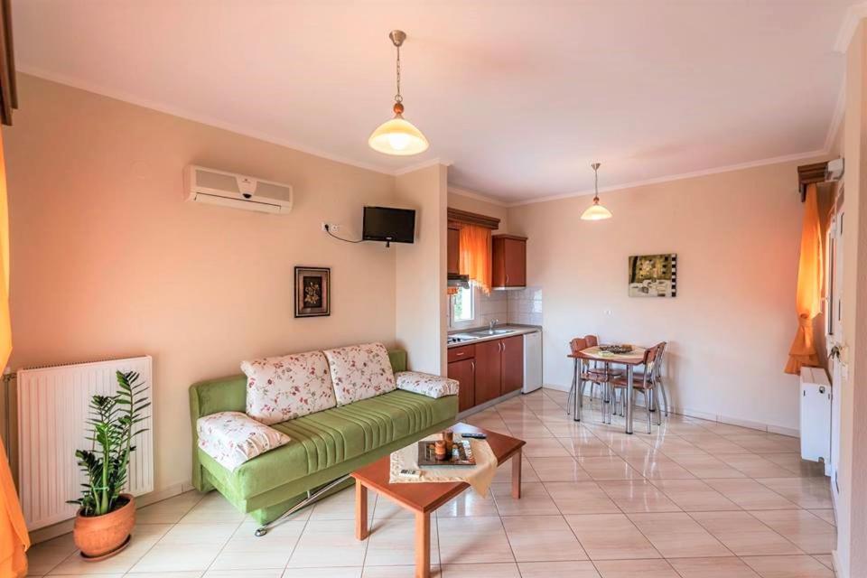 Anna Apartments Chrysi Ammoudia Exterior foto