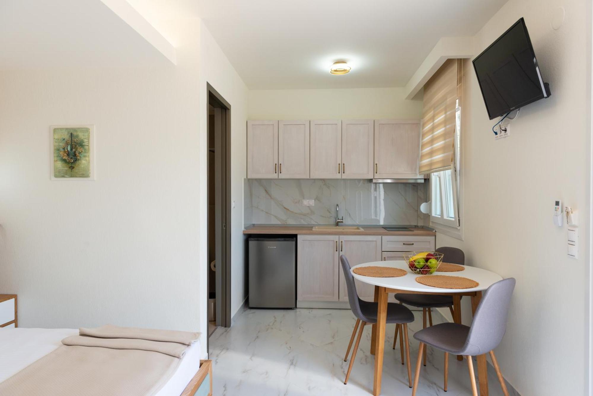Anna Apartments Chrysi Ammoudia Exterior foto