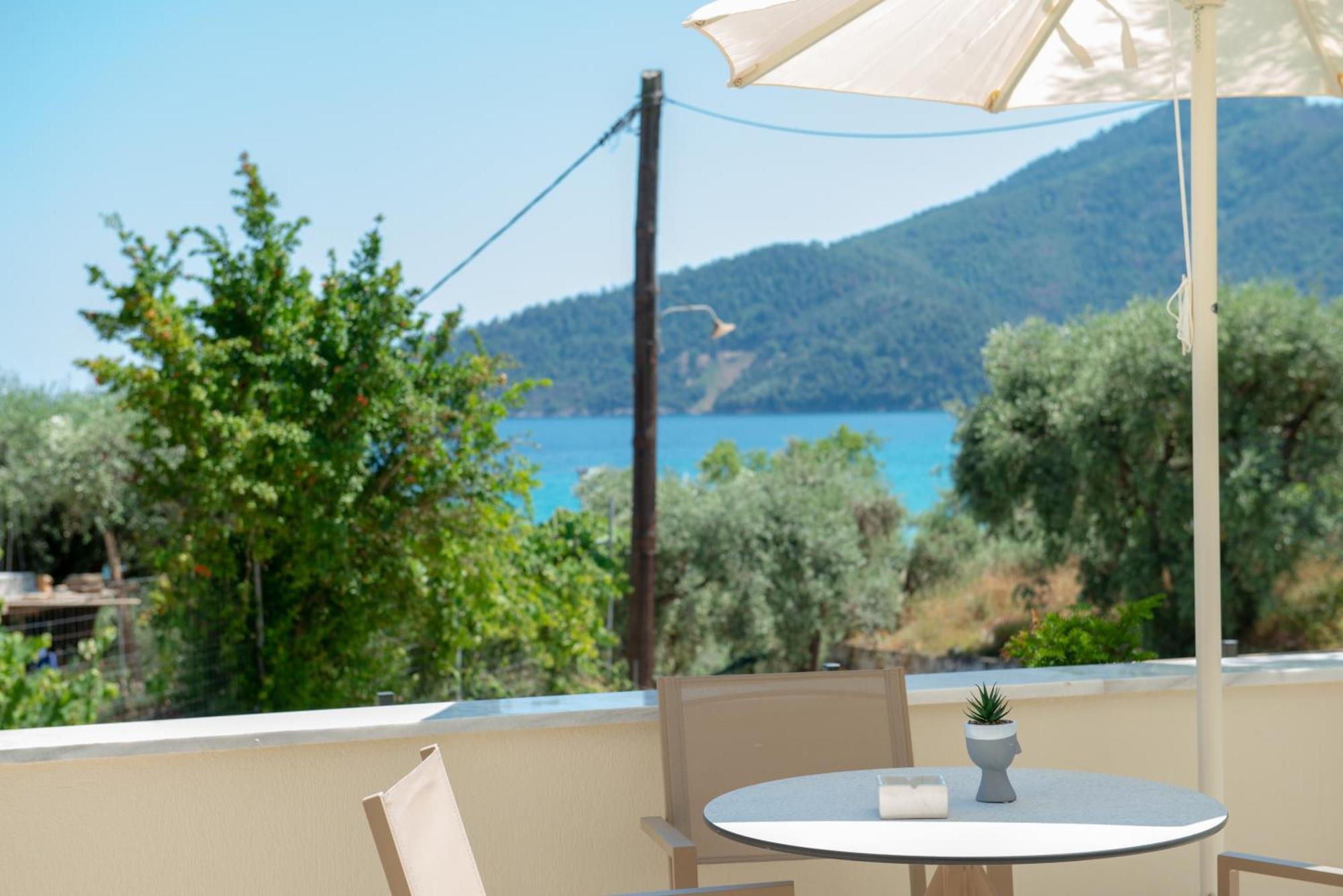 Anna Apartments Chrysi Ammoudia Exterior foto
